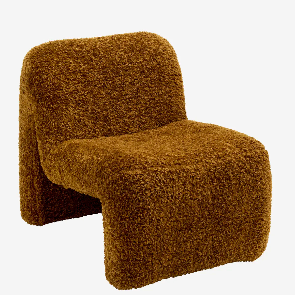 Sessel Teddy-Fleece braun
