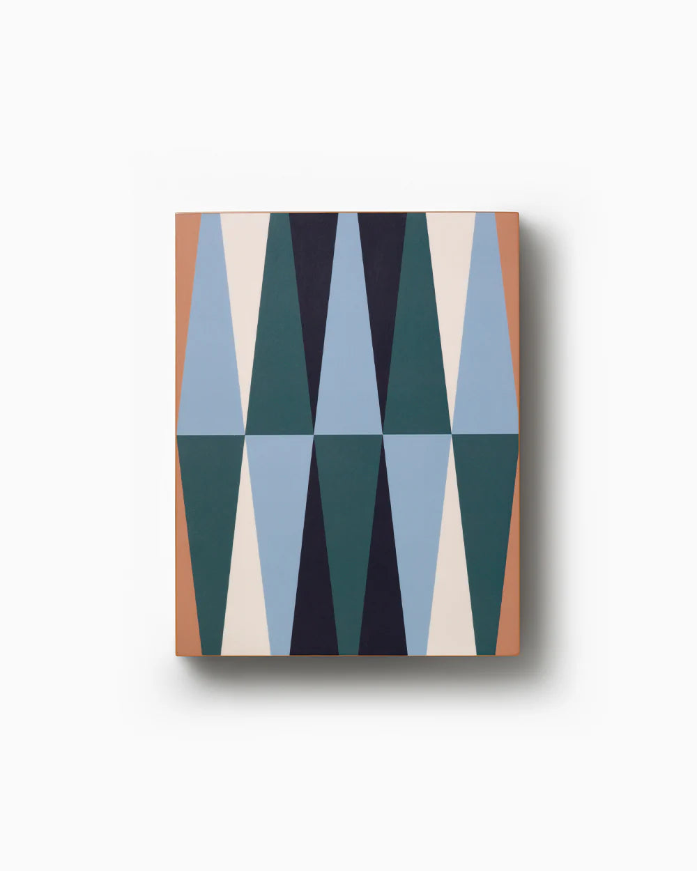 Backgammon blau/ grün/ camel in Lackbox