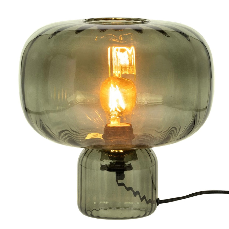 Tischlampe aus Glas