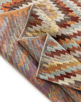 Teppich In- und Outdoor Raute multicolor