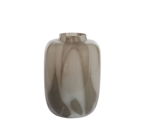 Vase grau creme