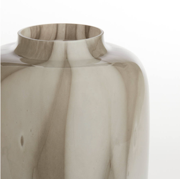 Vase grau creme