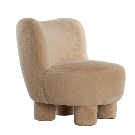 Sessel Teddy beige