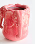 Vase Elefant pink