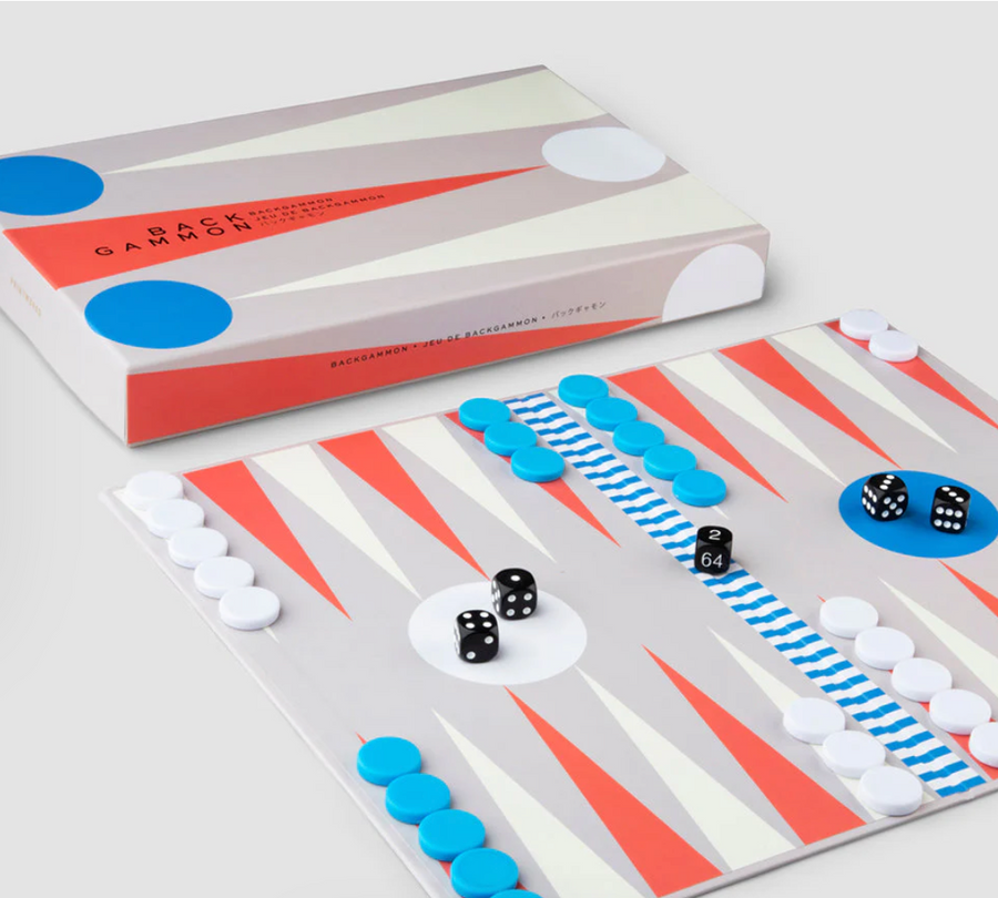 Backgammon grau