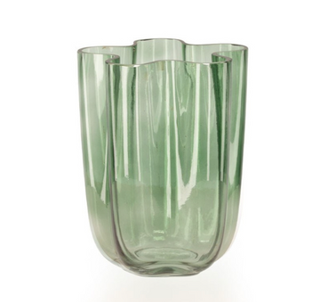 Vase Glas grün