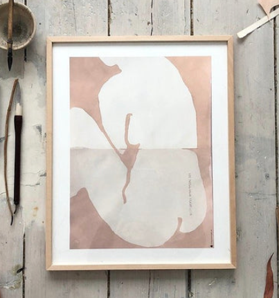 Bild Kunstdruck Frau nude