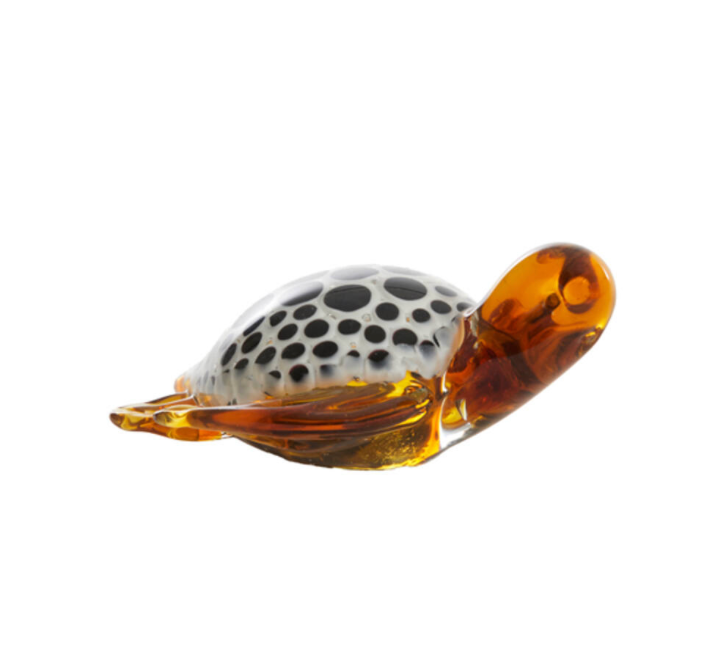 Glasobjekt Schildkröte