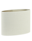 Lampenschirm oval offwhite