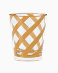 Glas Kunststoff diagonal gestreift