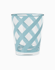 Glas Kunststoff diagonal gestreift