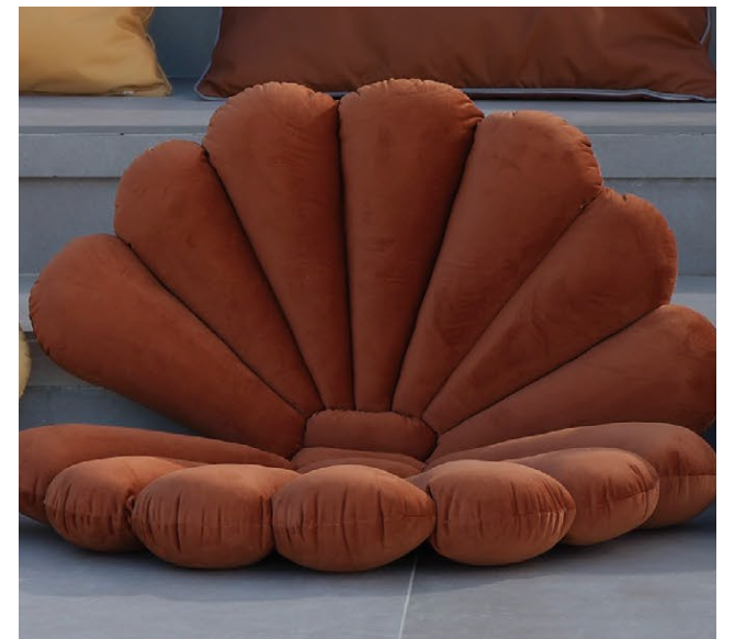 Kissen Muschelform Kissen