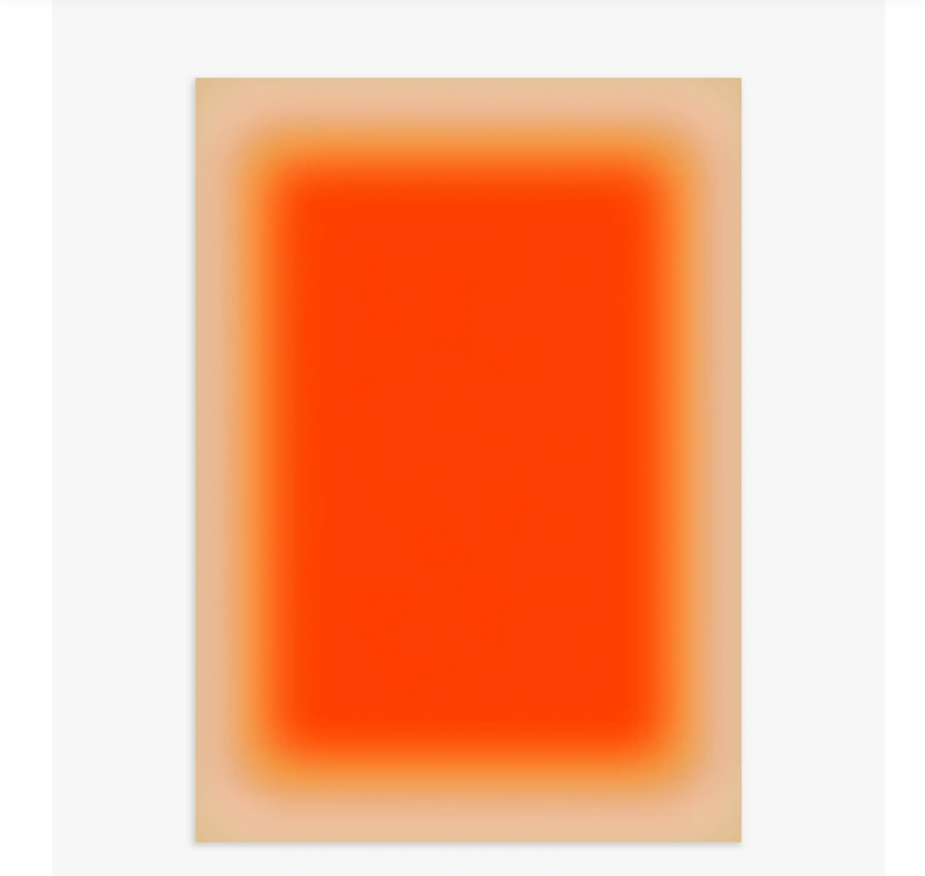 Bild Kunstdruck neon orange abstrakt