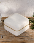 Schmuckbox S Kunstleder Travel, verschiedene Farben