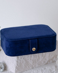 Schmuckbox Velours Travelsize in verschiedenen Farben
