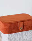 Schmuckbox Velours Travelsize in verschiedenen Farben
