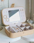 Schmuckbox Kunstleder Travelsize