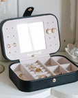 Schmuckbox Kunstleder Travelsize