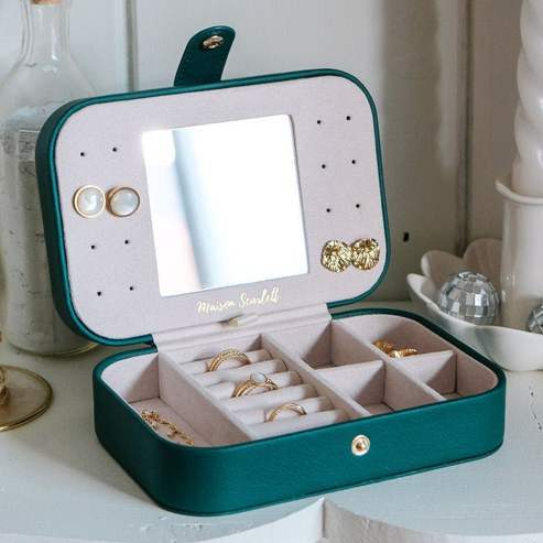Schmuckbox Kunstleder Travelsize