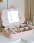 Schmuckbox Kunstleder Travelsize
