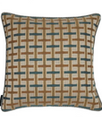 Kissen Jacquard Karo