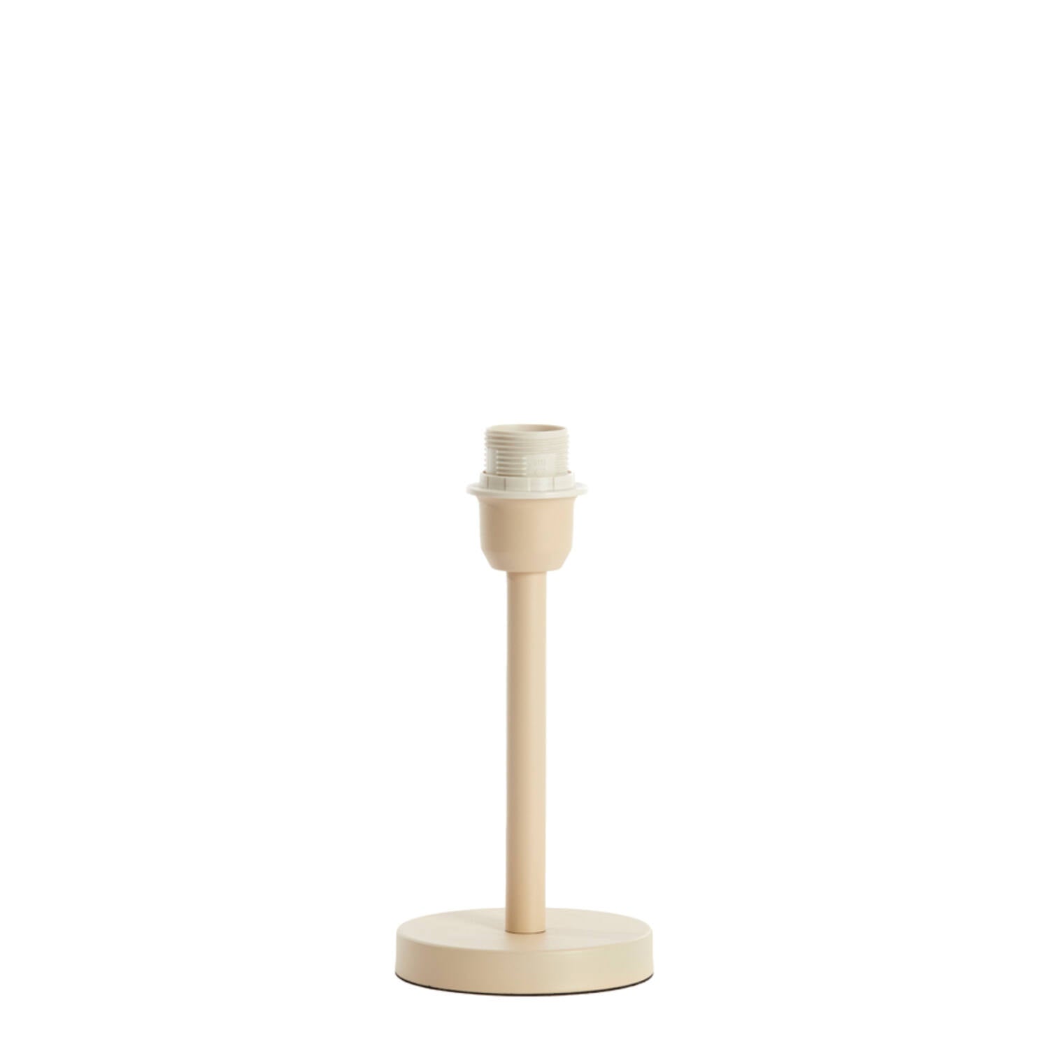 Lampenfuss Metall sand klein
