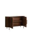 Sideboard aus Holz, kaffeebohnenbraun