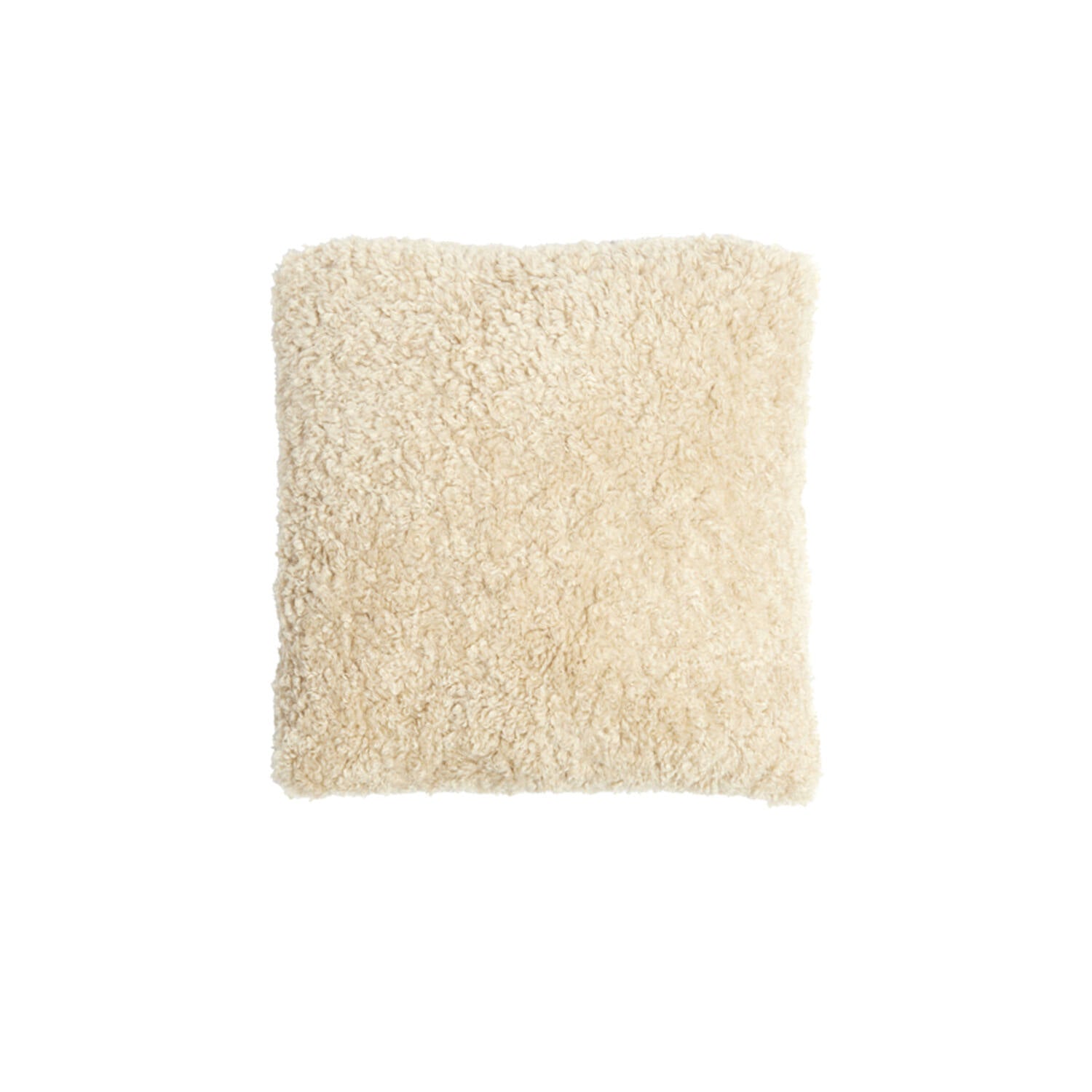 Kissen Teddy sand