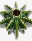 Vase sternförmig grün