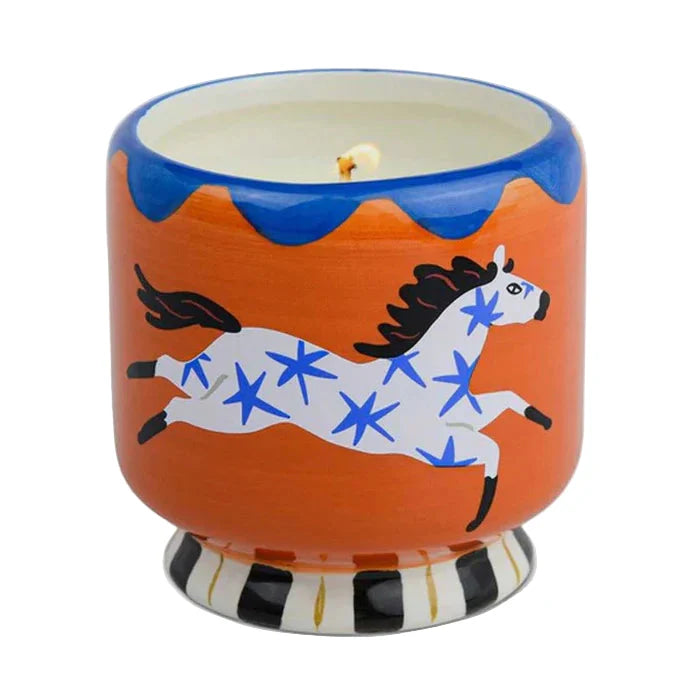Duftkerze Keramik mit Motiven