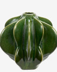 Vase sternförmig grün