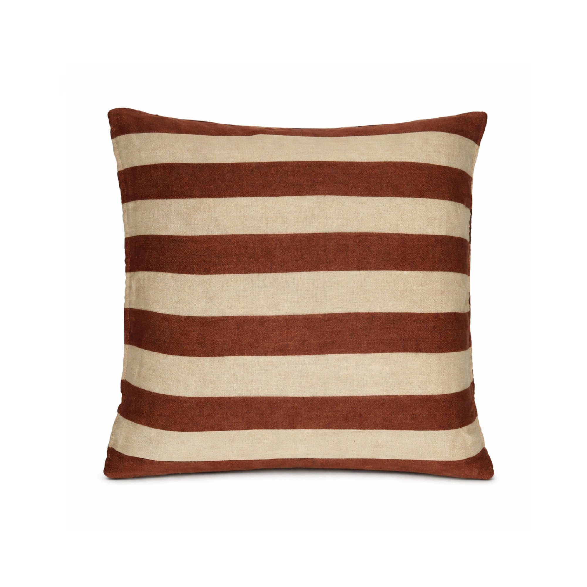 Kissen Zebra braun weiß