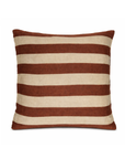 Kissen Zebra braun weiß