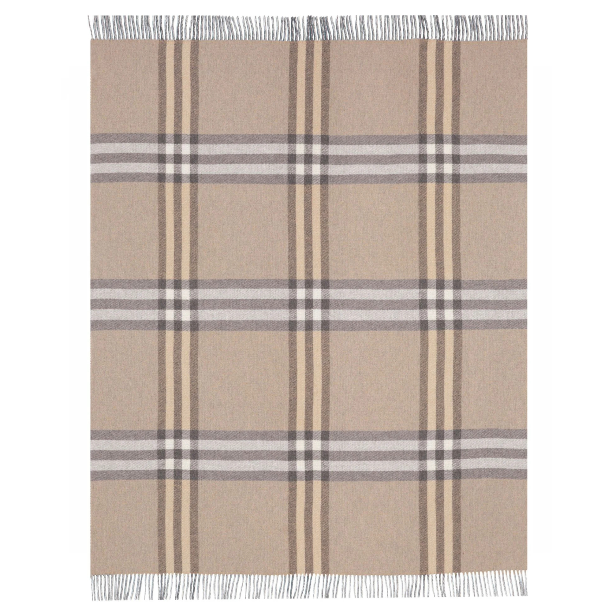 Decke 150 x 200cm kariertes Wendeplaid