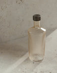 Wasserflasche geriffelt orange-nude