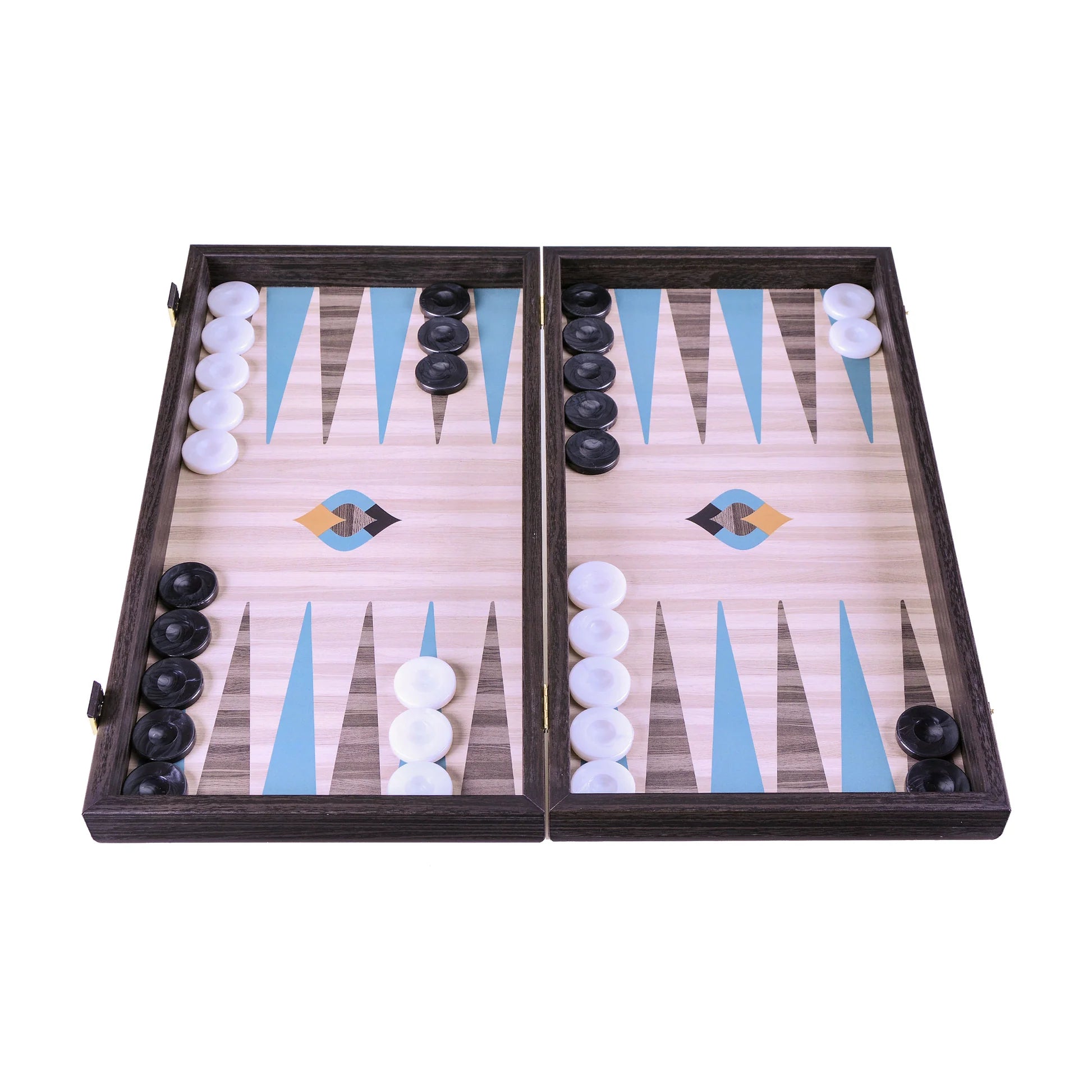 Backgammon Holz bedruckt