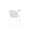 Stuhl Ayla offwhite