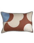 Kissen geometrisches Design - Leinen/Viskose - 40/60 cm