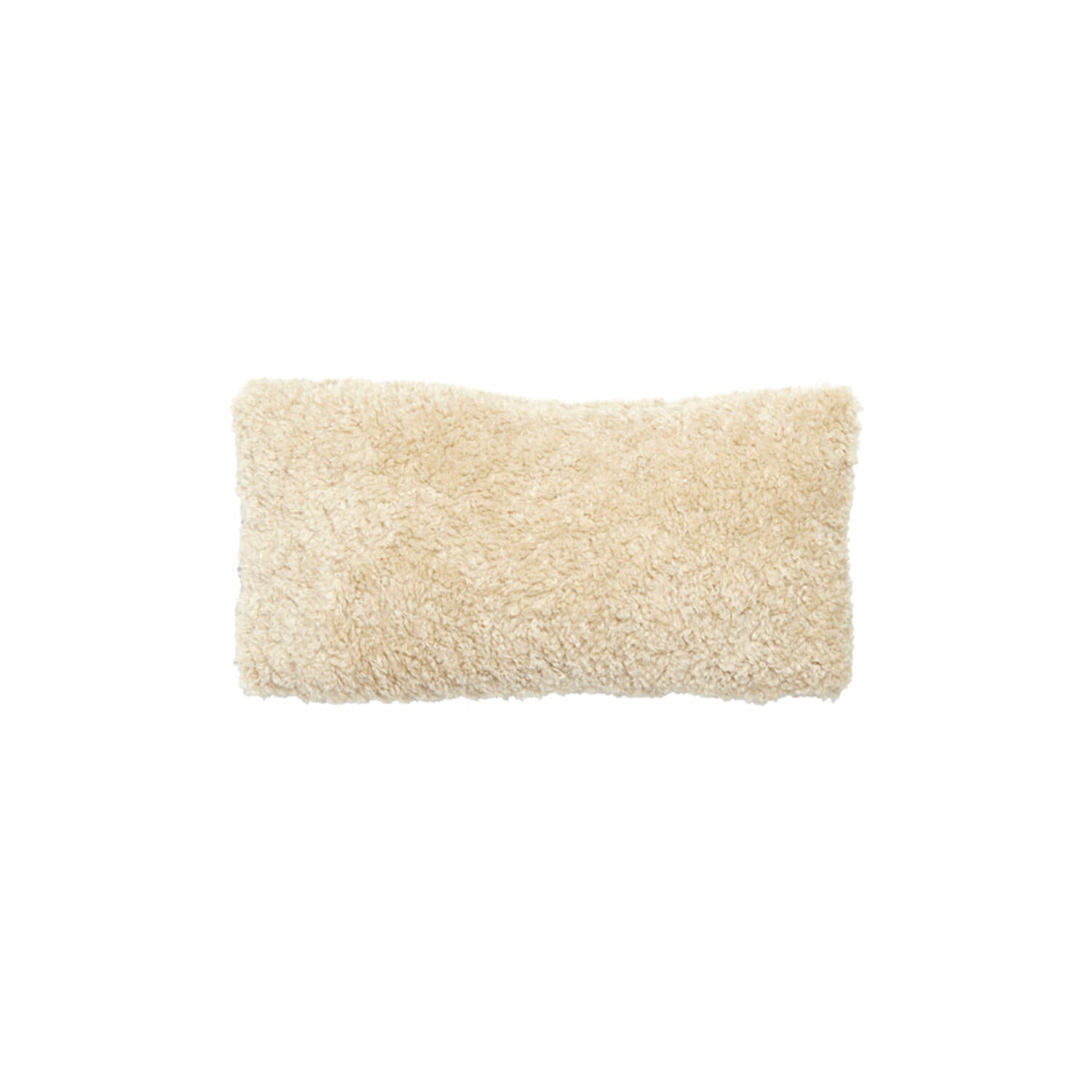 Kissen Teddy sand