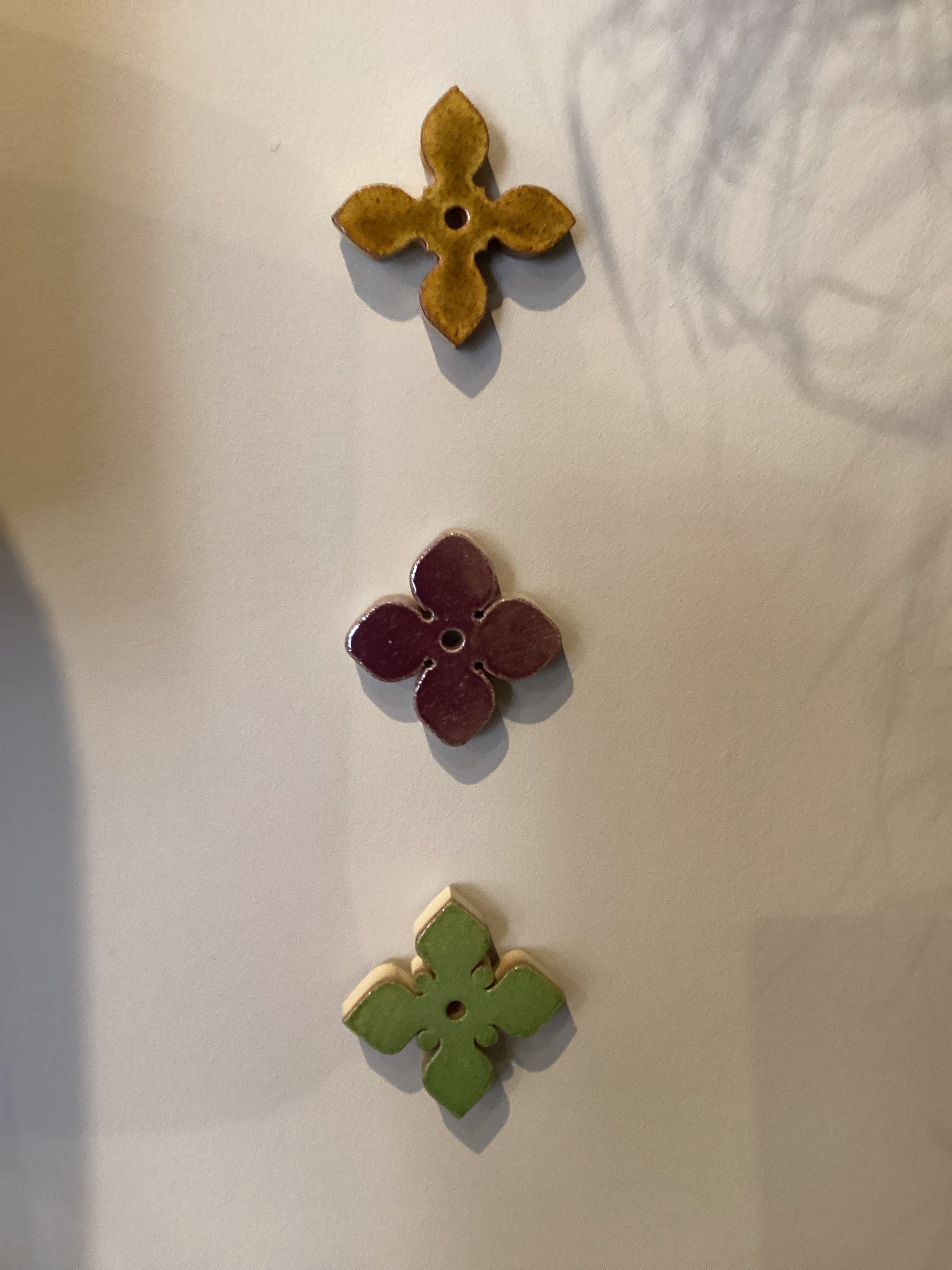 Blumen Deko 3er Set
