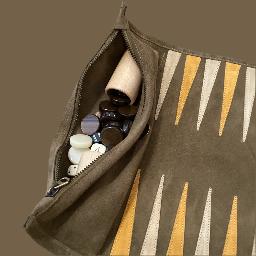 Backgammon-Set (Roll-up)