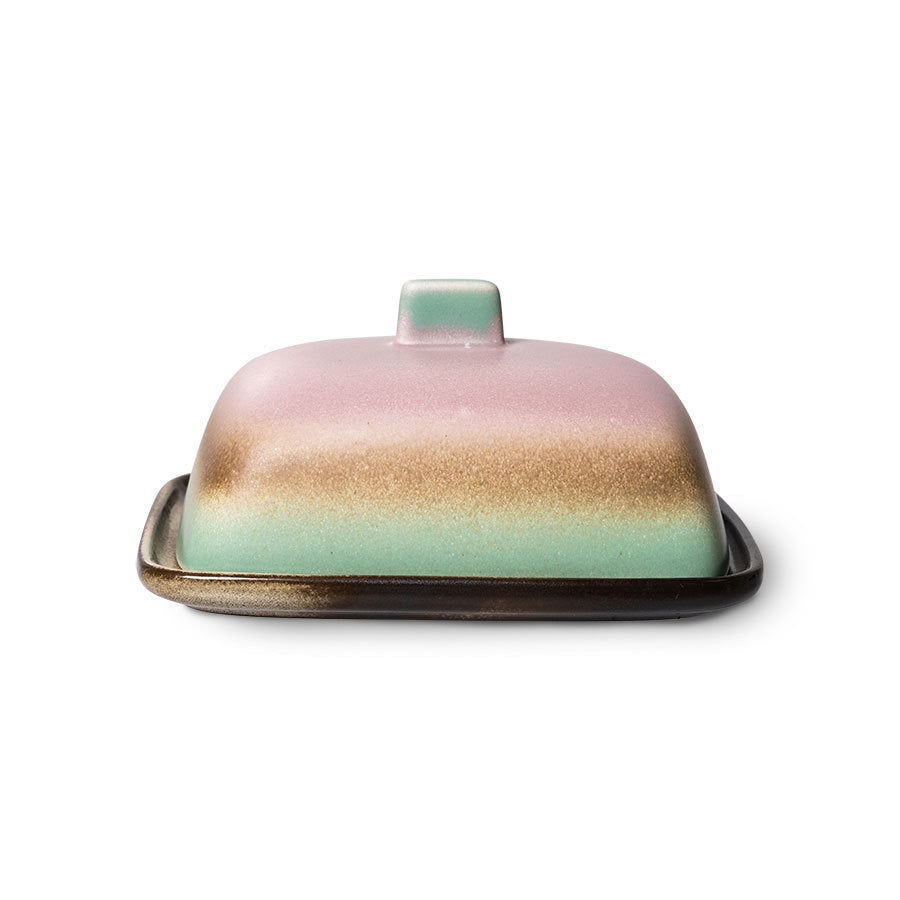 Butterdose Keramik Retro Butter dish