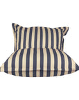 Sitzsack blau gestreift