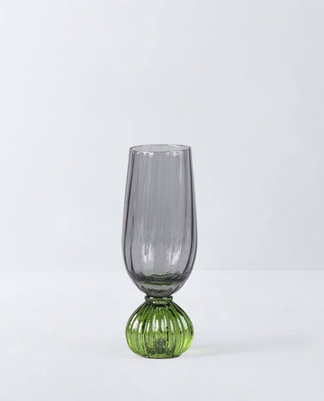 Glas Kristall 2farbig