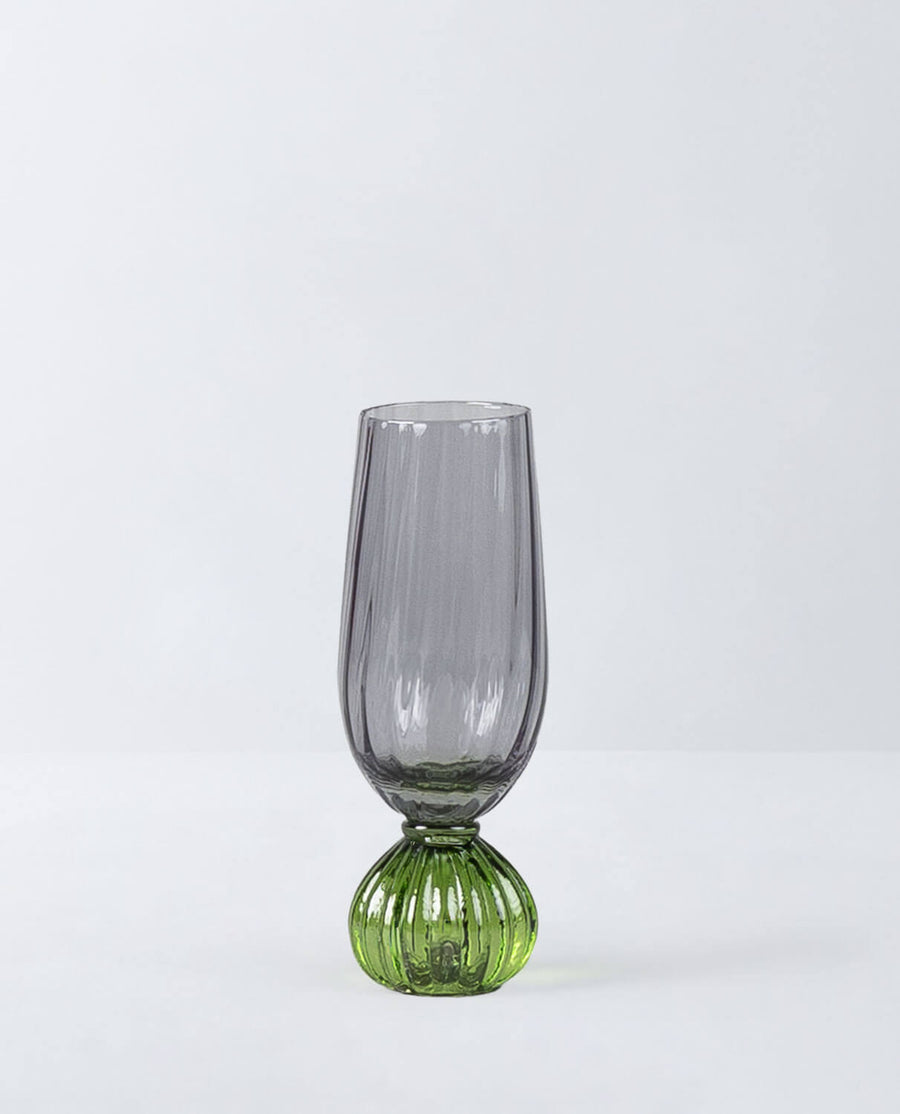 Glas Kristall 2farbig