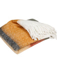 Decke Mohair gestreift