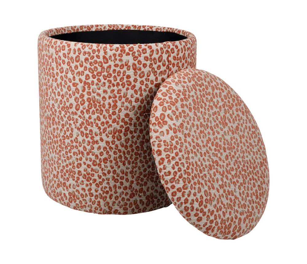 Pouff Sitzhocker Leo mit Deckel